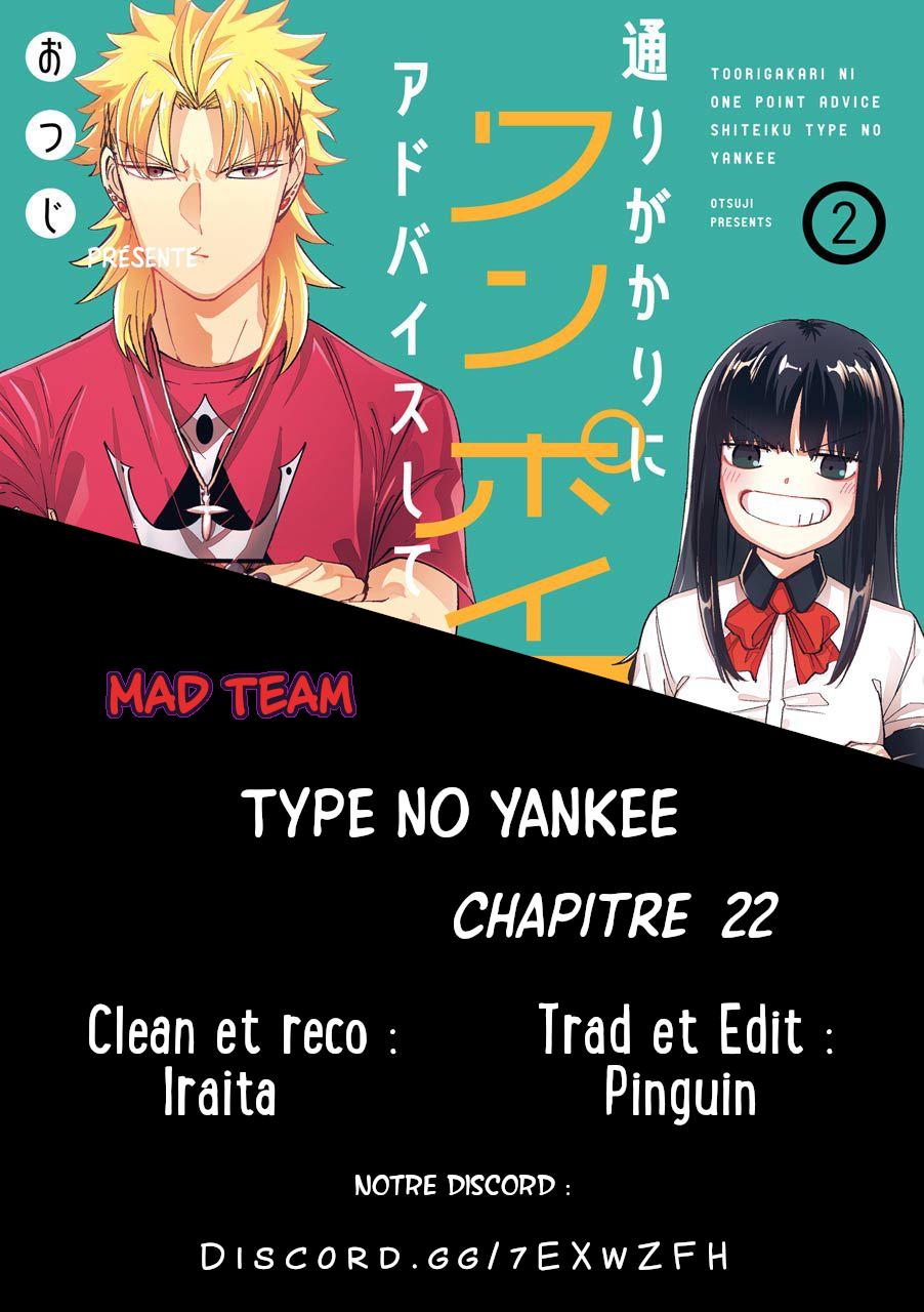 Toorigakari Ni One Point Advice Shiteiku Type No Yankee: Chapter 22 - Page 1
